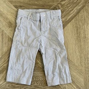 6-12 months Janie and Jack seersucker pants